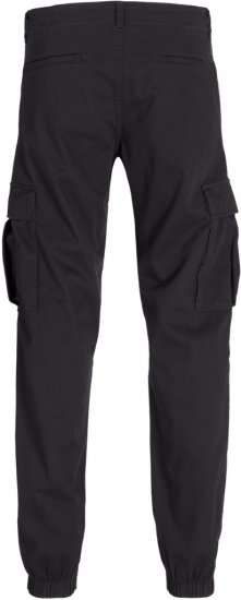 Jack & Jones Jonnie Cuffed Cargo Pants Black - Džínsy & nohavice - Džínsy a Nohavice - W40-W70