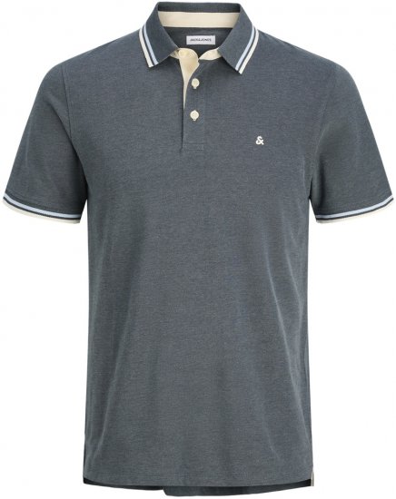 Jack & Jones Paulos Polo Short Sleeve Stormy Weather - Polokošele - Polokošele 2XL-8XL
