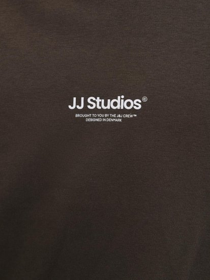Jack & Jones Soho Sweatshirt Brown - Mikiny & mikiny bez kapucne - Mikiny & Mikiny s Kapucňou 2XL-12XL