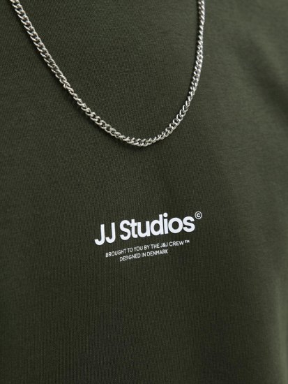 Jack & Jones Soho Sweatshirt Green - Mikiny & mikiny bez kapucne - Mikiny & Mikiny s Kapucňou 2XL-12XL