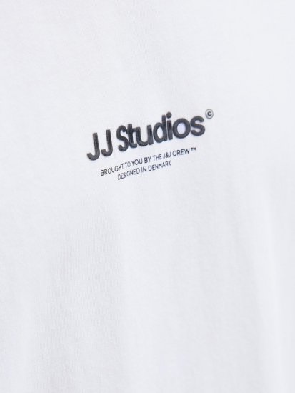 Jack & Jones Soho T-Shirt White - Tričká - Nadrozmerné tričká - 2XL-14XL
