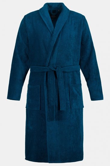 JP1880 Bathrobe Terry Navy - Župany/Uteráky - Župany 2XL-10XL