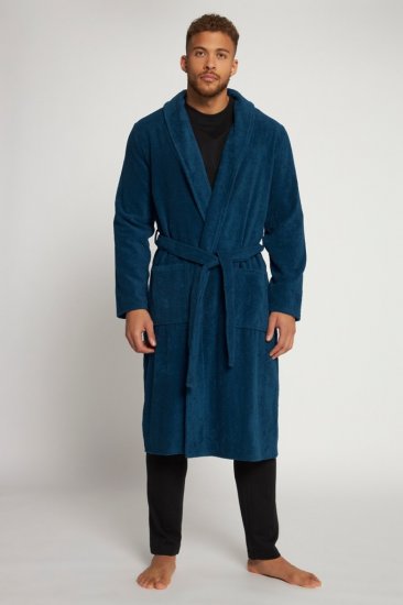 JP1880 Bathrobe Terry Navy - Župany/uteráky - Župany 2XL-10XL