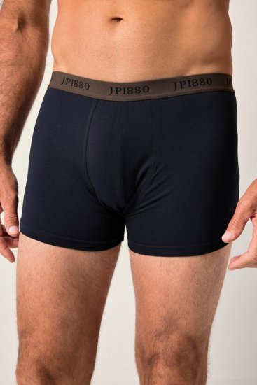 JP1880 FLEXNAMIC OEKO-TEX Boxer Shorts 3-Pack Dark Navy - Spodná bielizeň - Spodné Prádlo 2XL-8XL
