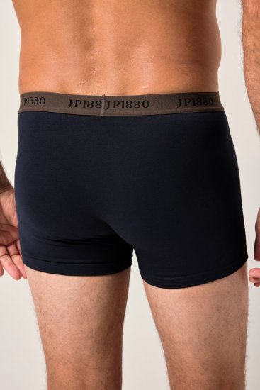 JP1880 FLEXNAMIC OEKO-TEX Boxer Shorts 3-Pack Dark Navy - Spodná bielizeň - Spodné Prádlo 2XL-8XL