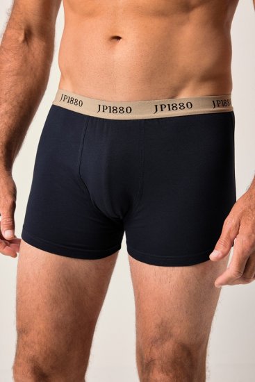 JP1880 FLEXNAMIC OEKO-TEX Boxer Shorts 3-Pack Dark Navy - Spodná bielizeň - Spodné Prádlo 2XL-8XL
