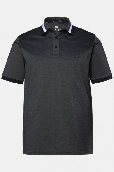 JAY-PI Quickdry Two-Tone Golf Poloshirt Black - Polokošele - Polokošele 2XL-8XL