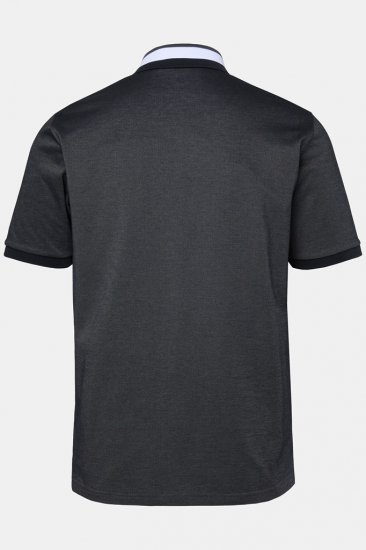 JAY-PI Quickdry Two-Tone Golf Poloshirt Black - Polokošele - Polokošele 2XL-8XL