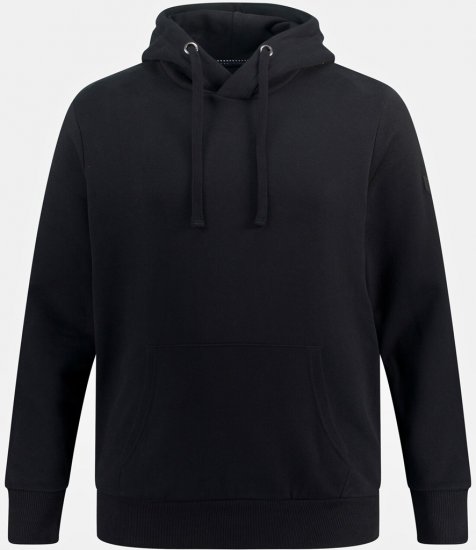 JAY-PI Hoodie with Soft Brushed Interior Black - Mikiny & mikiny bez kapucne - Mikiny & Mikiny s Kapucňou 2XL-12XL