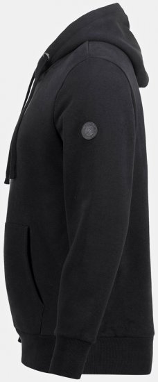 JAY-PI Hoodie with Soft Brushed Interior Black - Mikiny & mikiny bez kapucne - Mikiny & Mikiny s Kapucňou 2XL-12XL