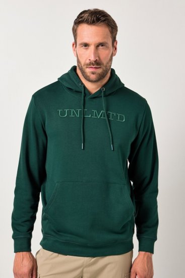 JAY-PI Hoodie UNLMTD Green - Mikiny & mikiny bez kapucne - Mikiny & Mikiny s Kapucňou 2XL-12XL