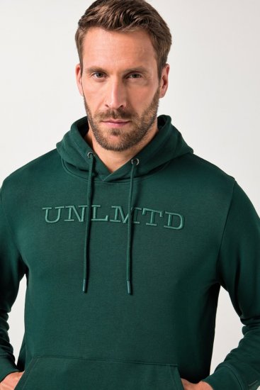 JAY-PI Hoodie UNLMTD Green - Mikiny & mikiny bez kapucne - Mikiny & Mikiny s Kapucňou 2XL-12XL