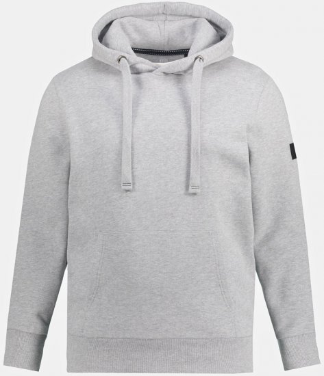 JAY-PI Hoodie with Soft Brushed Interior Grey - Mikiny & mikiny bez kapucne - Mikiny & Mikiny s Kapucňou 2XL-12XL