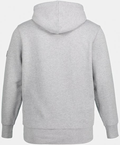 JAY-PI Hoodie with Soft Brushed Interior Grey - Mikiny & mikiny bez kapucne - Mikiny & Mikiny s Kapucňou 2XL-12XL