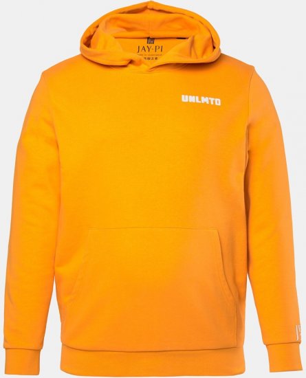 JAY-PI Hoodie UNLMTD Orange - Mikiny & mikiny bez kapucne - Mikiny & Mikiny s Kapucňou 2XL-12XL