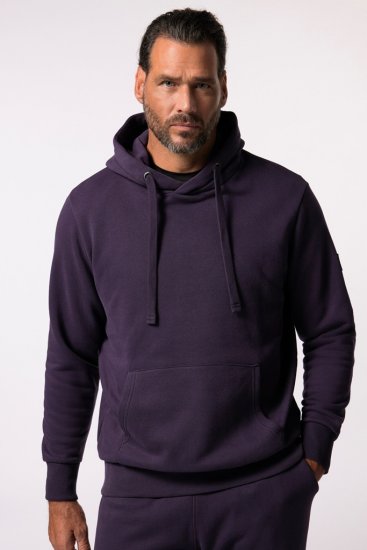 JAY-PI Hoodie with Soft Brushed Interior Purple - Mikiny & mikiny bez kapucne - Mikiny & Mikiny s Kapucňou 2XL-12XL