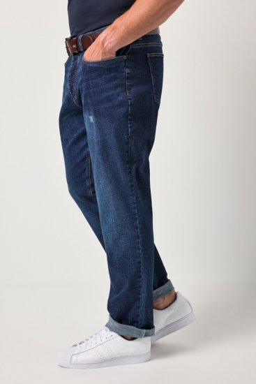 JP1880 FLEXNAMIC Jeans Tapered Loose Fit Dark Denim Blue - Džínsy & nohavice - Džínsy a Nohavice - W40-W70