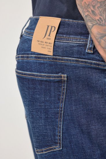 JP1880 FLEXNAMIC Jeans Tapered Loose Fit Dark Denim Blue - Džínsy & nohavice - Džínsy a Nohavice - W40-W70