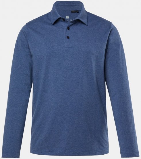 JAY-PI Quickdry Polo Long Sleeve Blue - Polokošele - Polokošele 2XL-8XL