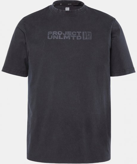 JAY-PI Flexnamic Vintage T-Shirt Black - Tričká - Nadrozmerné tričká - 2XL-14XL