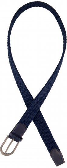 Ulla Popken Elastic Belt Blue - Dámske opasky - 