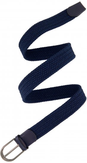 Ulla Popken Elastic Belt Blue - Dámske opasky - 