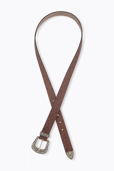 Ulla Popken Classic Belt Brown - Dámske opasky - 