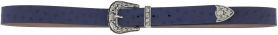 Ulla Popken Classic Belt Blue - Dámske opasky - 