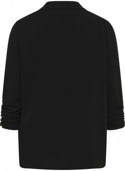 Kaffe Curve Pheolo 3/4 Sleeve Blazer Black Deep - Saká - 