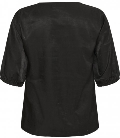 Kaffe Curve Ada Blouse Black - Blúzky - 