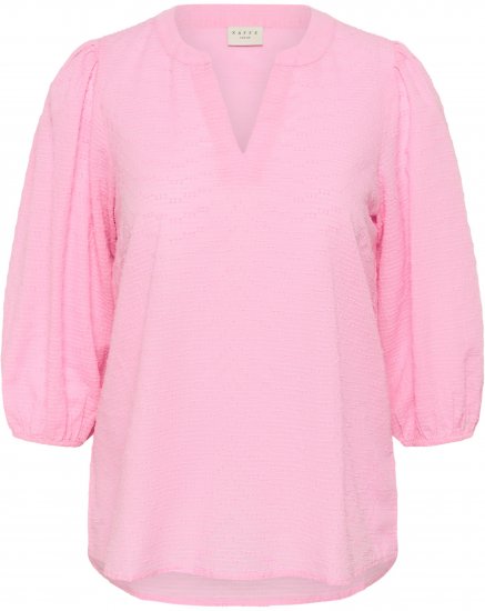 Kaffe Curve Penelopia Blouse Pink Frosting - Blúzky - 