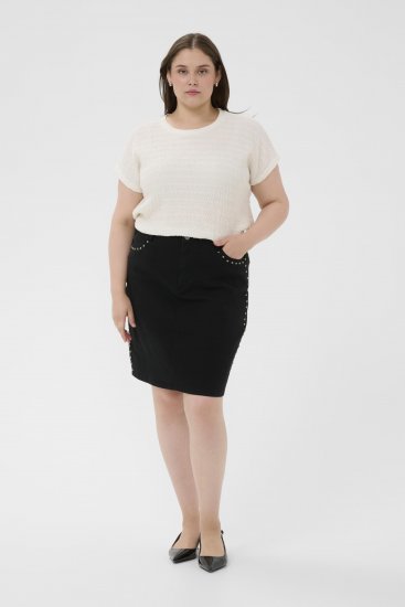 Kaffe Curve Felice Blouse Chalk - Blúzky - 