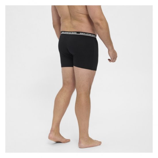 North Latitude 5-Pack Boxershorts Black - Boxerky - Boxerky 2XL-12XL