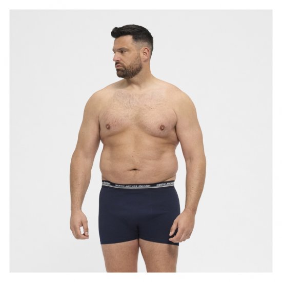 North Latitude 5-Pack Boxershorts Navy - Boxerky - Boxerky 2XL-12XL