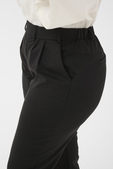 Kaffe Curve Jenna Capri Pants Black - Nohavice - 