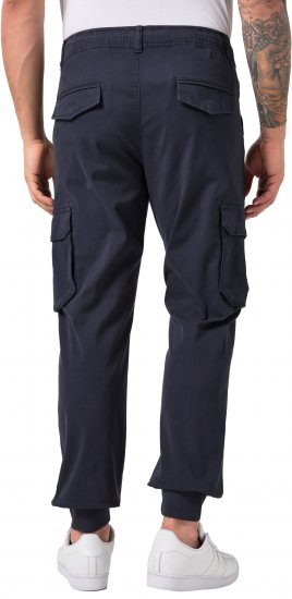 JP1880 Stretchy FLEXNAMIC Cargo Pants Navy - Kapsáče - Pánske Kapsáče Nadmerné Veľkosti