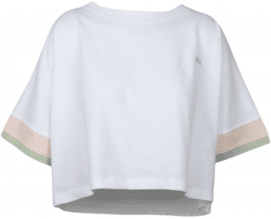 Nora Mikken AGNES Crop Top White - Tričká - 