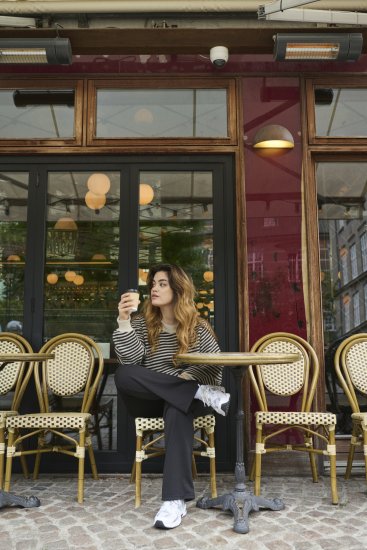 Kaffe Curve Jenna Rozšírené legíny Sýto čierna - Džíny & Nohavice vo Veľkých Veľkostiach – Plus Size - 