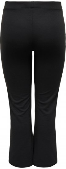Only Carmakoma Pever Flared Pants Black - Nohavice - 