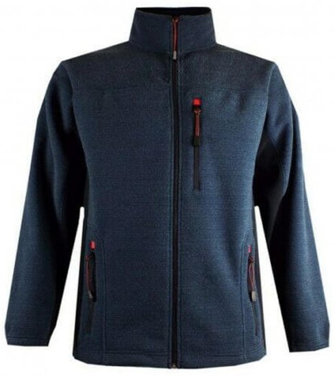 Espionage FL029 Fleece Sweatjacket Navy - Športové oblečenie - Sportovní Oblečení 2XL-10XL