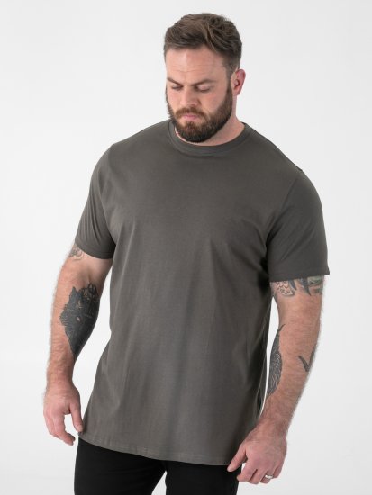 D555 Flyers Crew Neck T-shirt Khaki - Tričká - Nadrozmerné tričká - 2XL-14XL