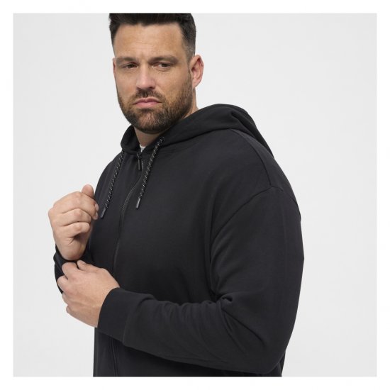 North Latitude Full Zip Hoodie Black - Mikiny & mikiny bez kapucne - Mikiny & Mikiny s Kapucňou 2XL-12XL