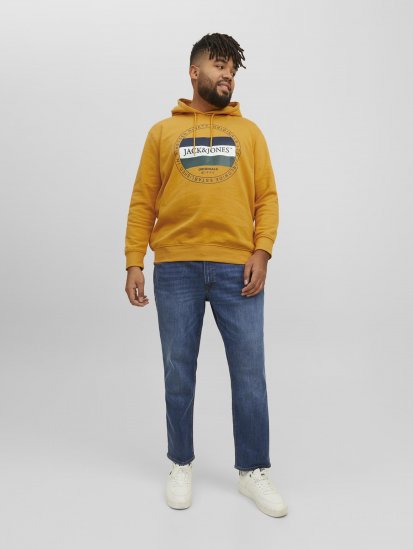 Jack & Jones Codyy Hoodie Yellow - Mikiny & mikiny bez kapucne - Mikiny & Mikiny s Kapucňou 2XL-12XL