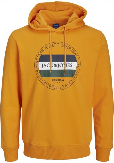 Jack & Jones Codyy Hoodie Yellow - Mikiny & mikiny bez kapucne - Mikiny & Mikiny s Kapucňou 2XL-12XL