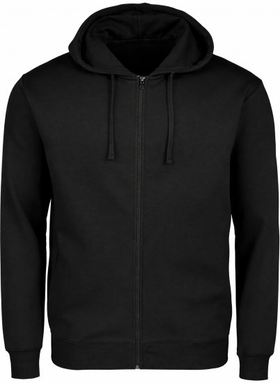 Big Bones Zorro Hoodie with Zipper Black - Mikiny & mikiny bez kapucne - Mikiny & Mikiny s Kapucňou 2XL-12XL