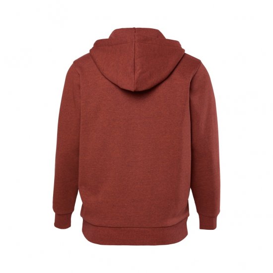 JP1880 Hoodie With Zipper Brick Brown - Mikiny & mikiny bez kapucne - Mikiny & Mikiny s Kapucňou 2XL-12XL