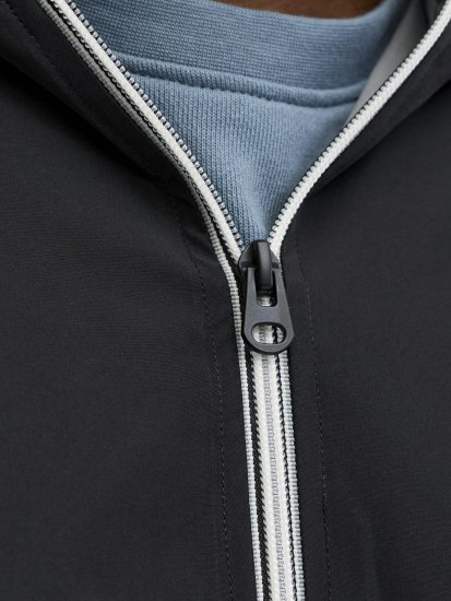 Jack & Jones Jake Light Jacket Black - Bundy - Bundy Nadmerné Veľkosti 2XL-8XL