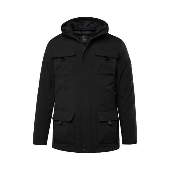 JP1880 Field Jacket Wind-repellent Black - Bundy - Bundy Nadmerné Veľkosti 2XL-8XL