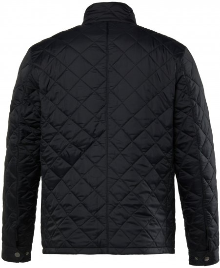 JP1880 Quilted with Multiple Pockets Jacket Black - Bundy - Bundy Nadmerné Veľkosti 2XL-8XL
