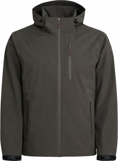 Dobsom Minnesota Vetruodolná a Vodeodolná Bunda Tmavohnedá - Športové oblečenie - Sportovní Oblečení 2XL-10XL